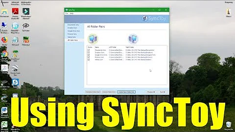 Computer Tech - Using SyncToy to Automatically Sync or Copy Files