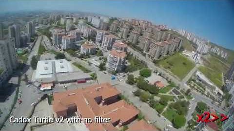 Caddx Turtle v2 Filter test