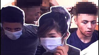 LEENA CUTS MY HAIR ON STREAM