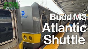 ⁴ᴷ MTA Long Island Railroad: On Board a Budd Company M3 on the Atlantic Terminal Shuttle
