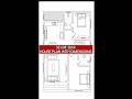 (32'x38')/2bhkHOUSE PLAN WITH DIMENSIONS#home #housedesign #modernhouse #house #luxury #residence