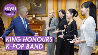 King Charles III Awards K-Pop Band 'Blackpink' MBE's