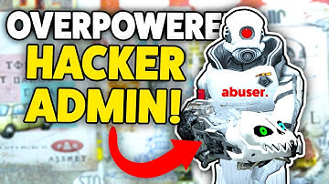 OVERPOWERED HACKER ADMIN ABUSE! - Gmod DarkRP Admin (Working As An Admin And Abusing That Power)