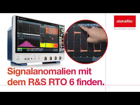 Rohde & Schwarz RTO 6 - Find signal anomalies faster