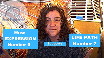 How Expression Number 9 Supports Life Path 7