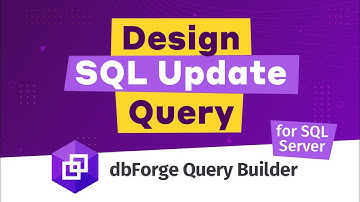 How to UPDATE from a SELECT statement using dbForge Query Builder for SQL Server
