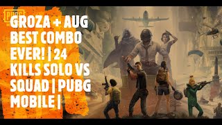 POWERFUL SQUAD RUSH | 24 KILLS SOLO VS SQUAD | PUBG MOBILE |