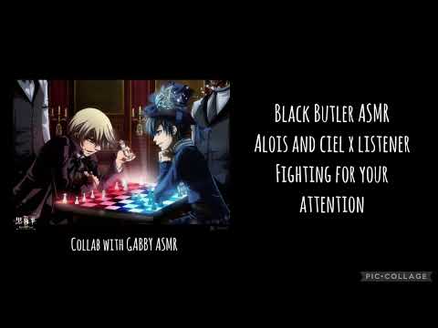 Black Butler ASMR: Alois and Ciel x Listener- Fighting for your attention (w/ @gabbyasmr333)