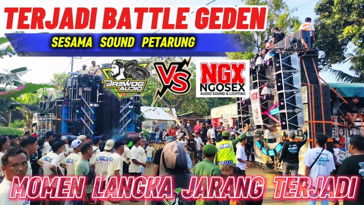MOMEN LANGKA JARANG TERJADI 🔥🔥 BREWOG X NGX NGOSEX TERJADI BATTLE TAK TERBENDUNG.