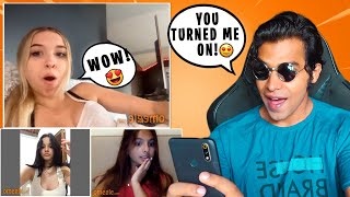 Double Meaning Lines on Cute American Girls | Omegle India