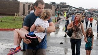 Oklahoma tornado: elementary school moments after tornado struck
