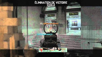 🎬[CoD: MW3] Double kills au MK14 sur Underground