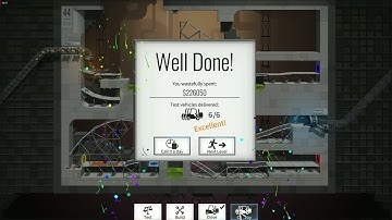 Bridge Constructor Portal Level 44