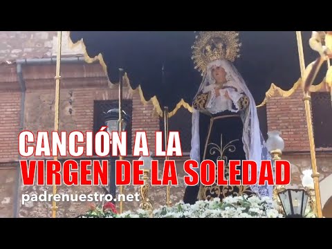 🖤 BELLISIMA Canción a la VIRGEN de la SOLEDAD | Semana Santa Teruel