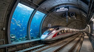 China's Underwater Train: The 40-Minute Engineering Marvel!