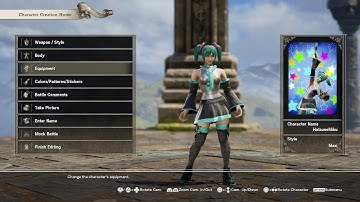 Soul Calibur VI: my Create a Soul formulas (timestamps in description)