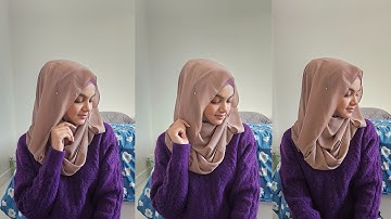 Simple And Easy Hijab Style For Beginners | Trending Hijab Style | Viral Hijab Style | Viral Video