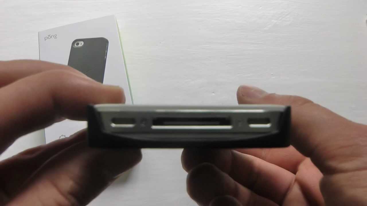 REVIEW: iPhone 4/4S Soft Touch Pong Case [HD] Deutsch/German - YouTube