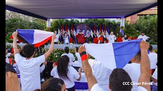 Acto en conmemoración del 129 aniversario del natalicio de nuestro Valiente General Augusto Sandino