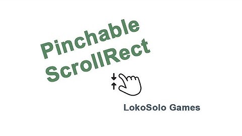 [Unity Asset] Pinchable ScrollRect