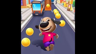 Talking dog, Puppy Surfs Runner (Random Android Gaming) screenshot 5