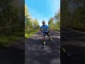 Просто катаюсь на лыжероллерах #insta360 #лыжероллеры #rollerskating #crosscountryski