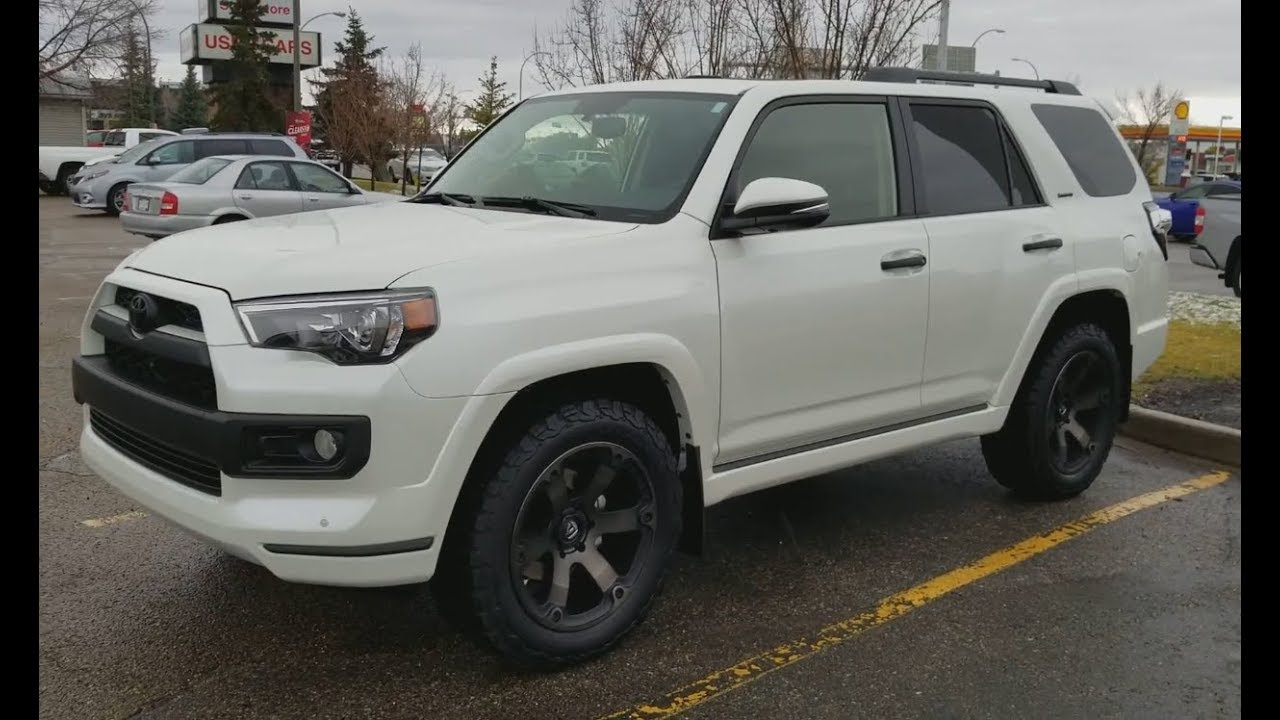 6th Gen 4runner 2018 2019 2020 Top Car Models 6th Gen 4runner 2018 Toyota Limited Blizzard Pearl Without Chrome Add