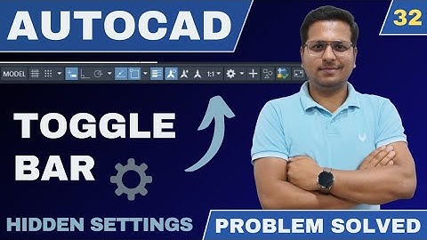 AutoCAD In Hindi | Toggle Buttons | Autocad Basic Settings | OSnap | Object Snap Tracking | Grid