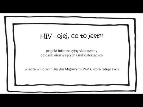 HIV - ojej, co to jest?! reklamówka projektu