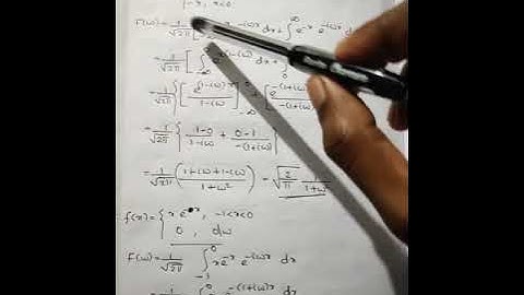 MAT102 Vector Calculus Differential Equations and Transforms/Module 5/Fourier transform