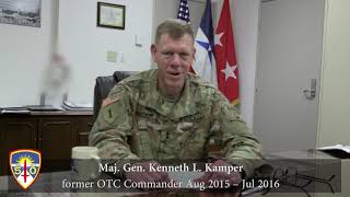 Maj. Gen. Kenneth L. Kamper, Iii Corps Fort Hood Deputy Commander Otc 50Th Birthday Shoutout