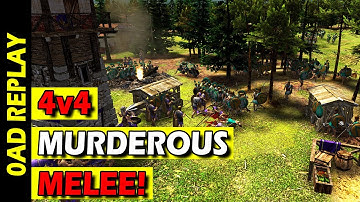 0AD – 4v4 Murderous Melee