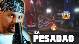 IZA - Pesadão (Participação especial Marcelo Falcão)🇪🇸 REACTION