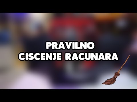 Video: Kako Očistiti Sistemsku Jedinicu I Dodatke Od Prašine