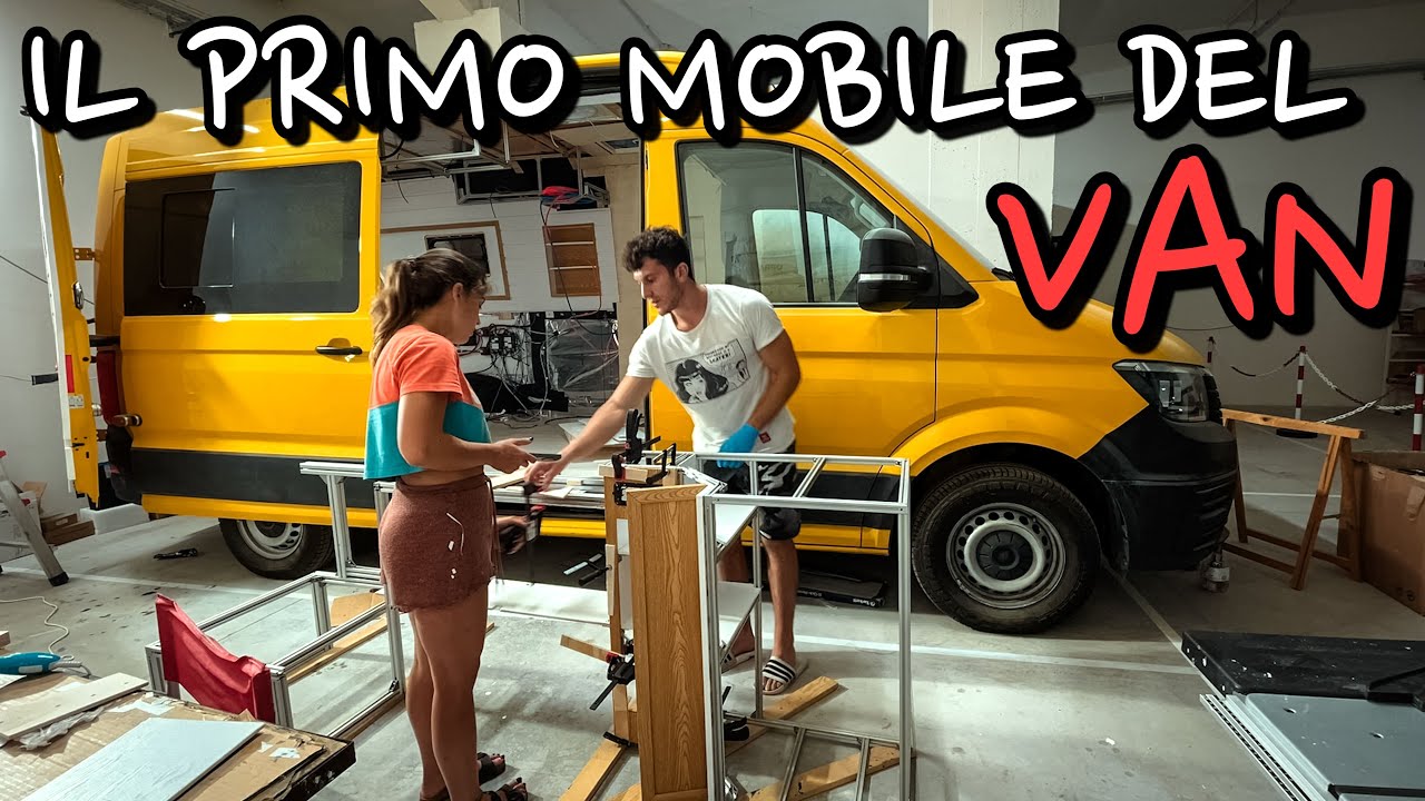 SMONTIAMO TUTTA LA STRUTTURA DELLA CAMPERIZZAZIONE