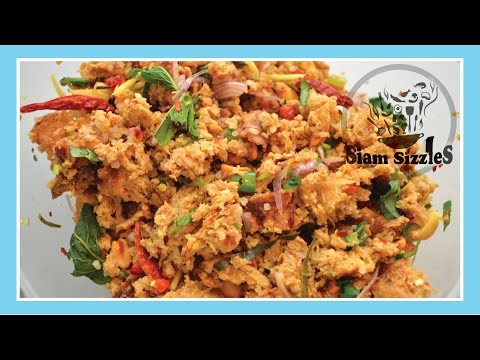 thai-spicy-pork-and-riceball-salad-recipe