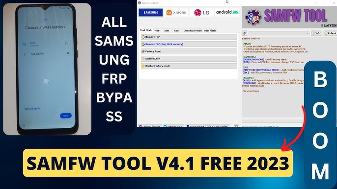 Download FREE SamFw Tool 4.7.1 2023 - Qualcomm Samsung Xiaomi LG Android  Update #FRP #1 - IAASTEAM