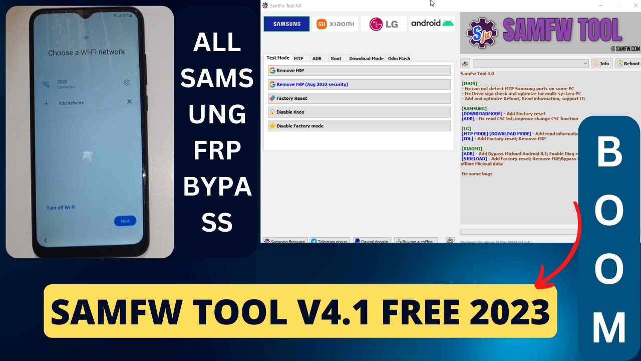 Download Samsung FRP EDL Tool Free For Windows 2023 in 2023