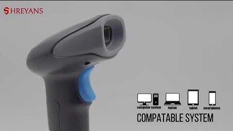 Shreyans 2D WIRELESS BARCODE SCANNER