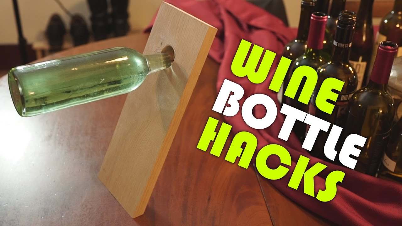 Што сè можете да направите со винските шишиња?