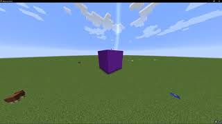 Fortnite Cube spawn event in MINECRAFT /TEST1/