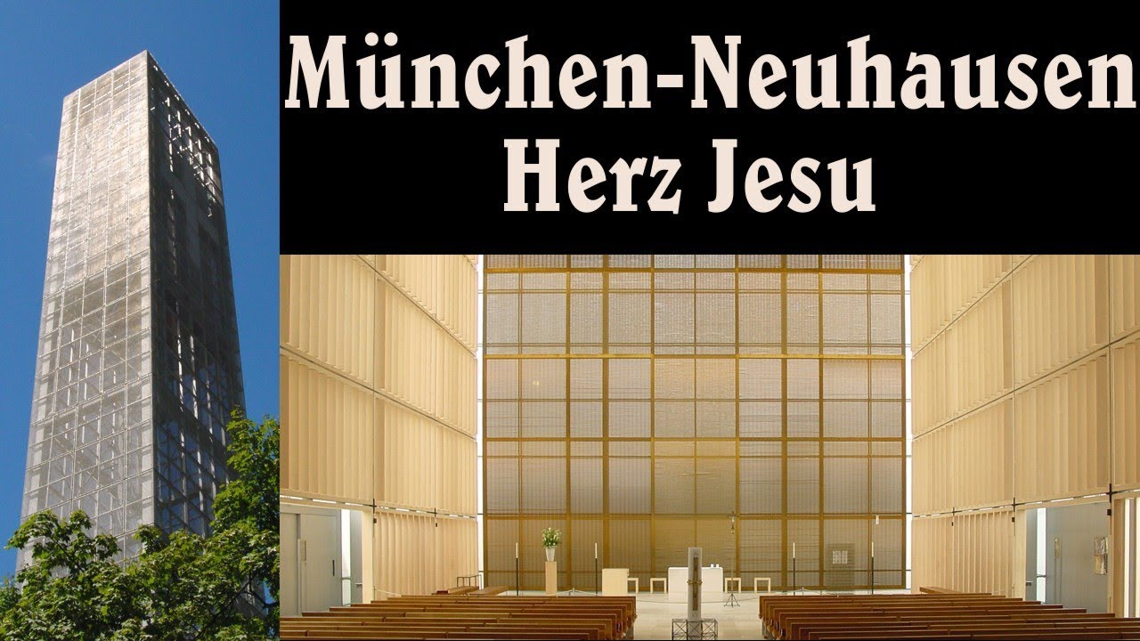 MÜNCHEN-NEUHAUSEN (M), Pfarrkirche Herz Jesu - Vollgeläut