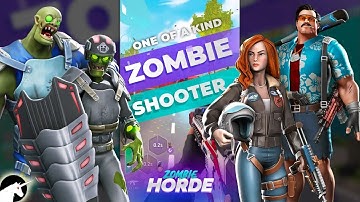 Zombie Horde Heroes FPS & RPG gameplay