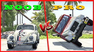 NOOB vs PRO Challenge #8 - BeamNG DRIVE