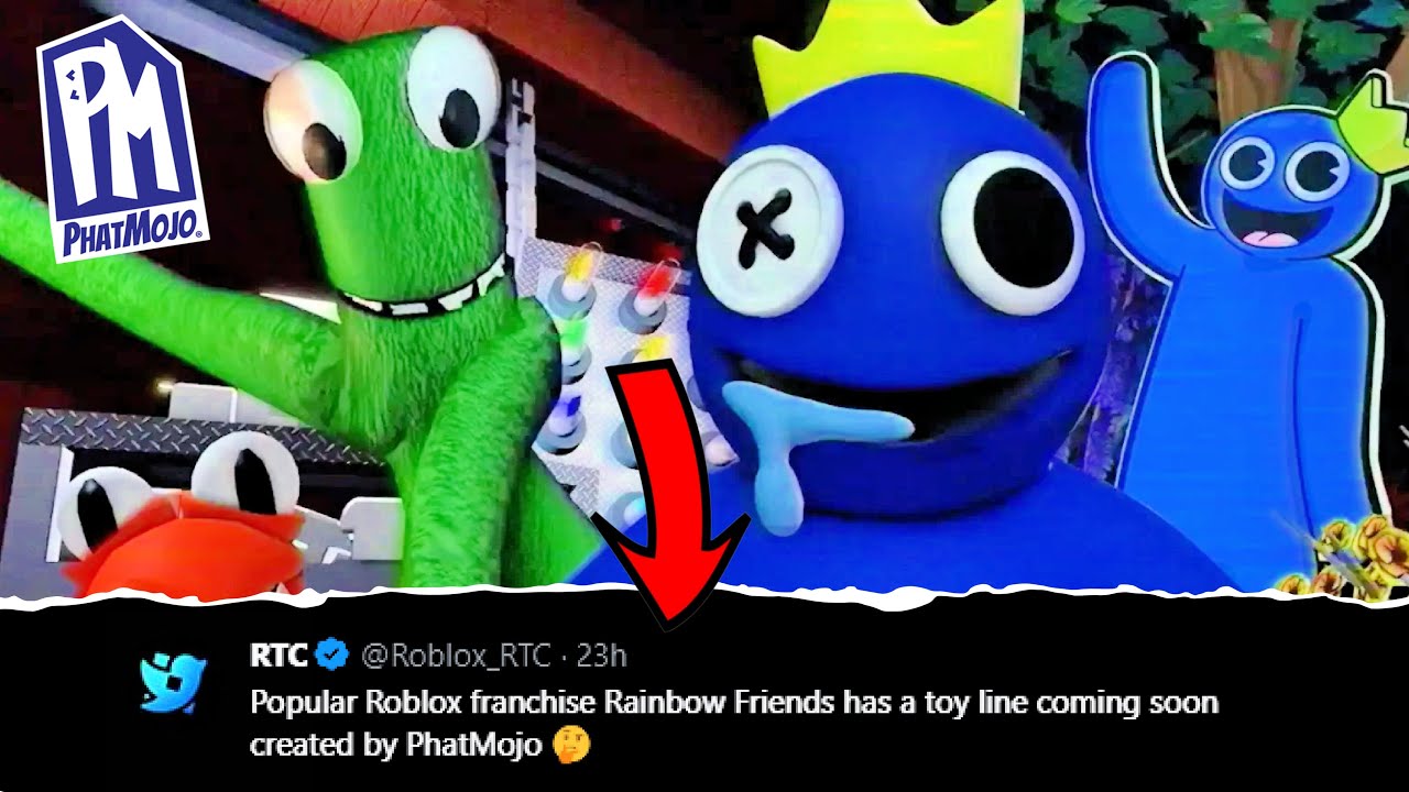 More RAINBOW FRIENDS Toys coming soon!