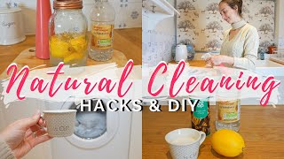 NATURAL CLEANING HACKS | ECO FRIENDLY & NON TOXIC CLEANING HACKS & DIY