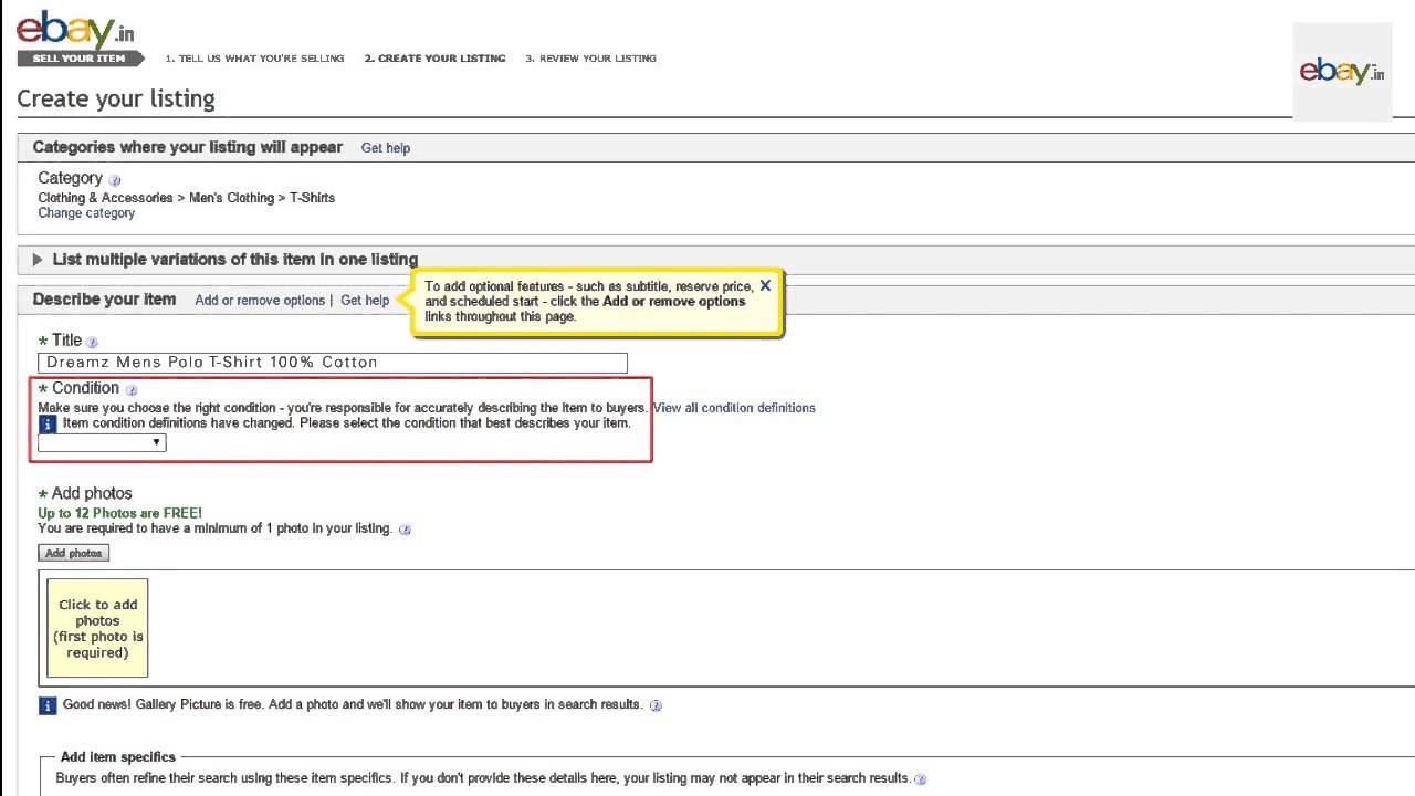 Listing Process - YouTube