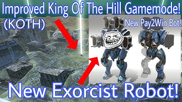 War Robots Test Server 3.6 Gameplay - New Exorcist Robot