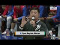 Ryan alvarez interview after performing ako naman at untv cup halftime break