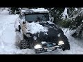 Последний раз на стандартном маршруте, вдоль реки до Ладоги... Rubicon, Jimny, Patrol